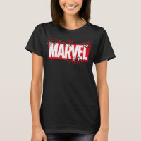 Disintegrating Marvel Logo T-Shirt