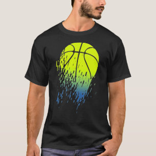 Disintegrating Neon Green Bysketbyll Urbyn Graphic T-Shirt