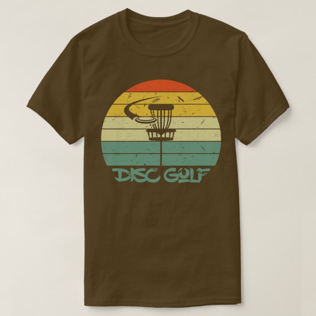 Disk Golf Classic Vintage Frisbee Golf  T-Shirt (Design Front)