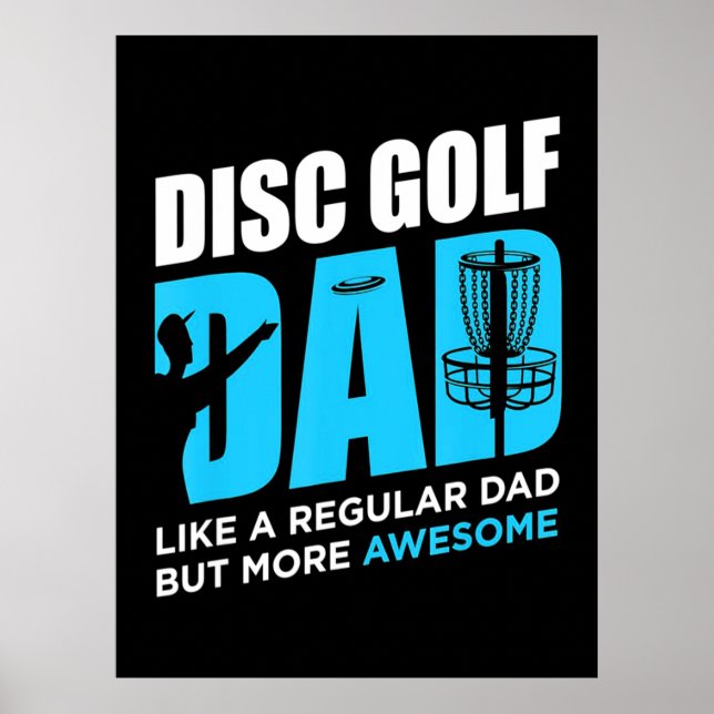 Disk Golf Daddy Poster (Front)