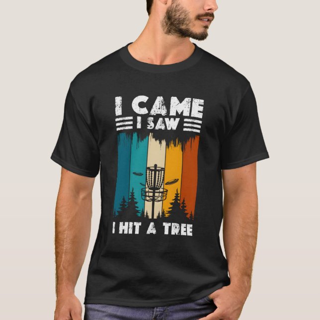 Disk Golf Disc Golf T-Shirt (Front)