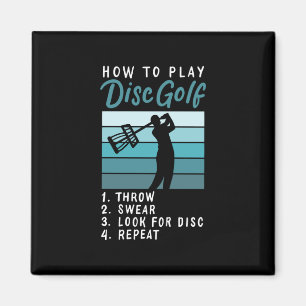 Disk Golf - How To Play Disk Golf Magnet