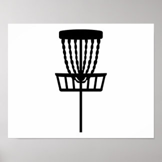Disk golf poster