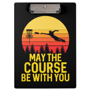 Disk Golf With You Clipboard