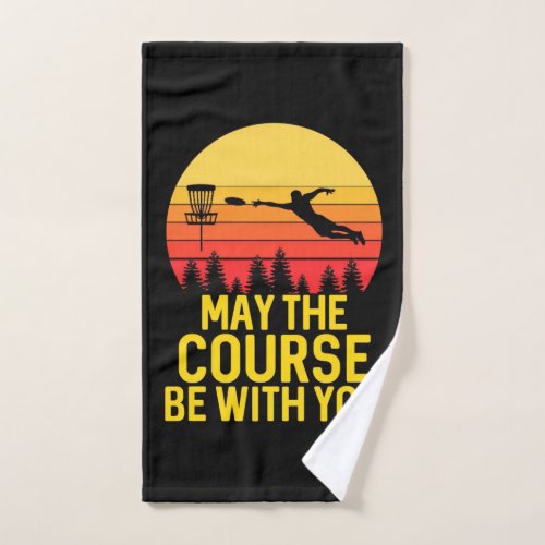 Disk Golf With You Hand Towel