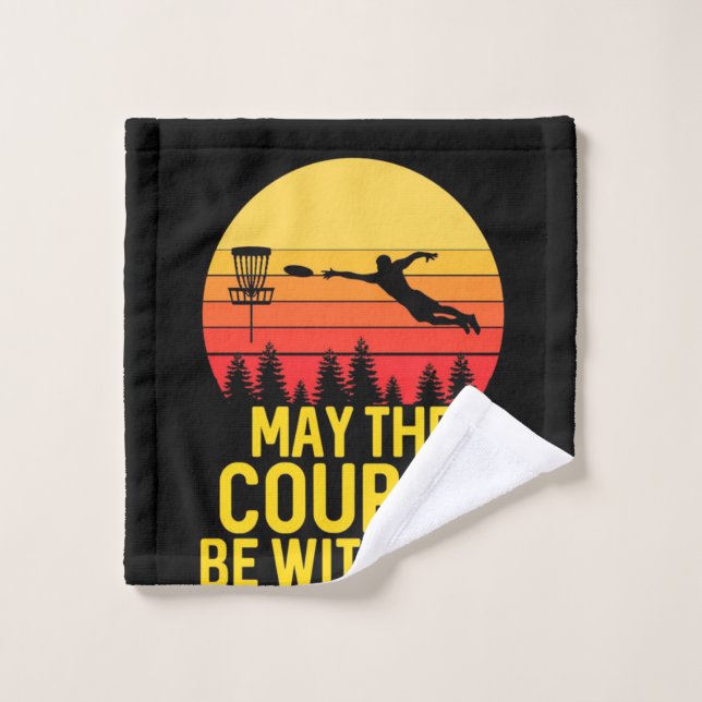 Disk Golf With You Wash Cloth (Wash Cloth)