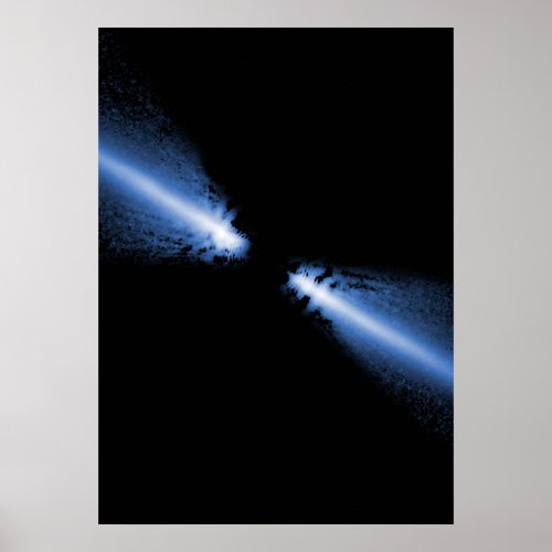 Disk of Debris Around Red Dwarf Star AU Microscopi Poster