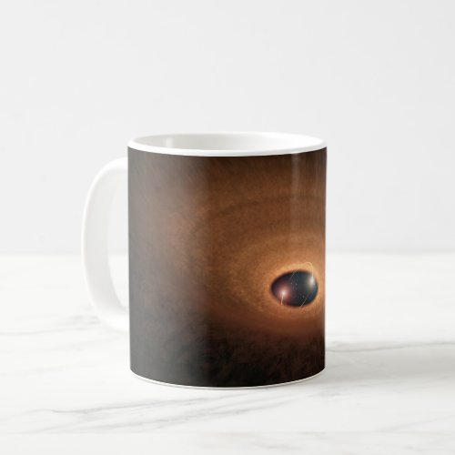Disk Of Dusty Material Leftover From Star Forming Coffee Mug