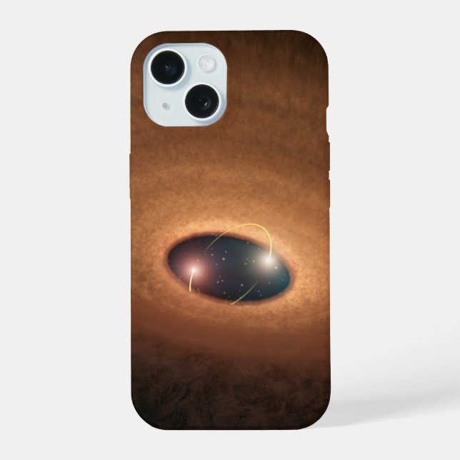 Disk Of Dusty Material Leftover From Star Forming Iphone Case (Back)