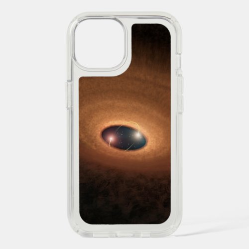 Disk Of Dusty Material Leftover From Star Forming iPhone 15 Case