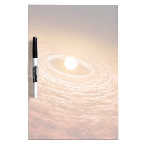 Disk Of Material Surrounding Star Fu Orionis Dry Erase Board