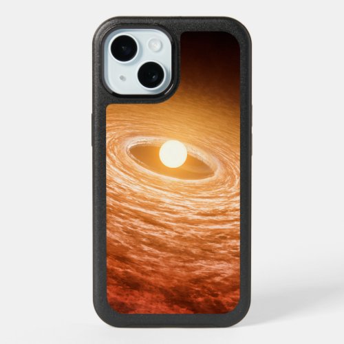 Disk Of Material Surrounding Star Fu Orionis iPhone 15 Case