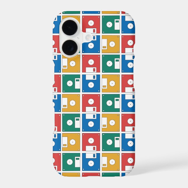 Disks Iphone Case (Back)