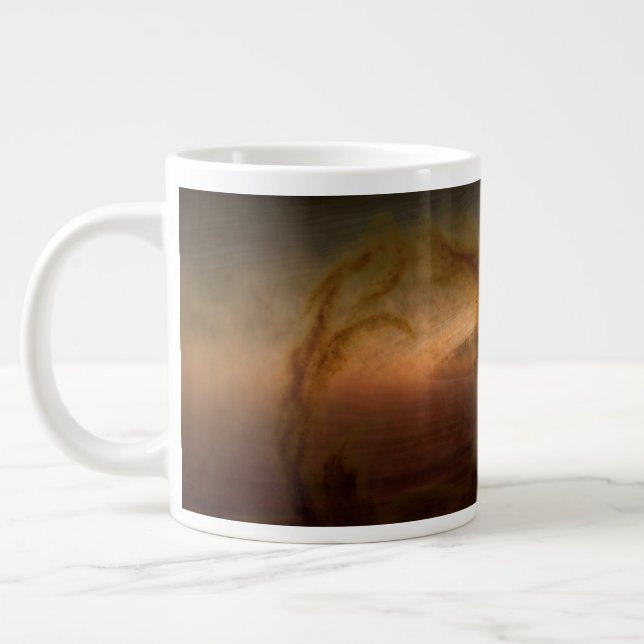 Disks Of Planet-Forming Material Circling Stars. Giant Coffee Mug (Left)