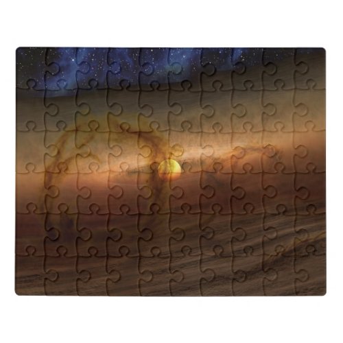 Disks Of Planet_Forming Material Circling Stars Jigsaw Puzzle