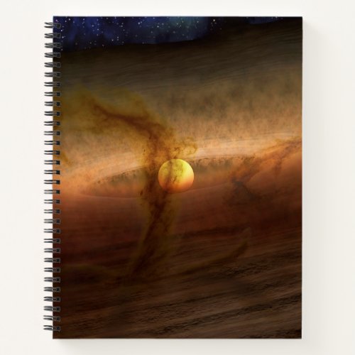 Disks Of Planet_Forming Material Circling Stars Notebook