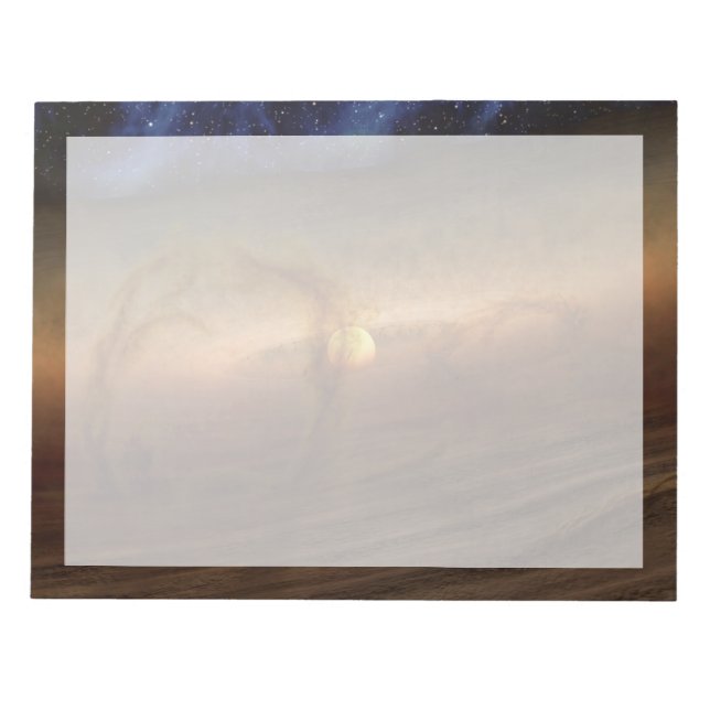 Disks Of Planet-Forming Material Circling Stars. Notepad (Front)