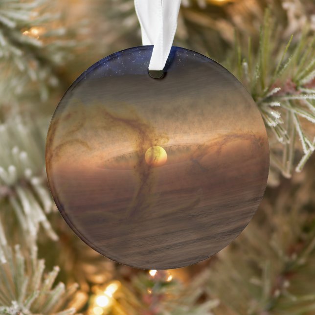 Disks Of Planet-Forming Material Circling Stars. Ornament (Tree)