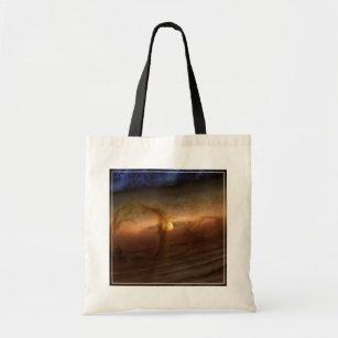 Disks Of Planet-Forming Material Circling Stars. Tote Bag