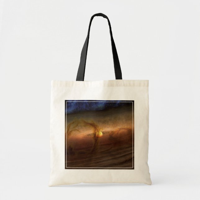 Disks Of Planet-Forming Material Circling Stars. Tote Bag (Front)