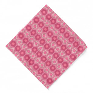 Dismal Pink Bandana Y2K Floral Western Cowgirl
