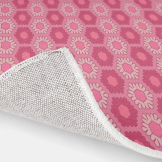 Dismal Pink Rug Y2K Floral Cowgirl Western