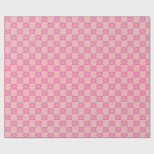 Dismal Pink Wrapping Paper Southwestern Western