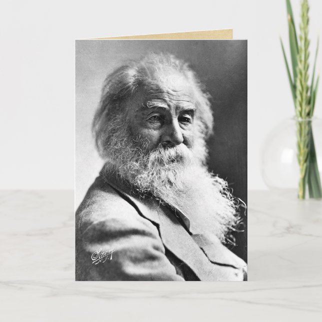 "Dismiss Whatever Insults Your Soul" Graduation Card (Front)