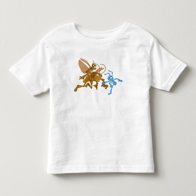 Disney A Bug's Life Flik and Hopper Toddler T-shirt (Front)