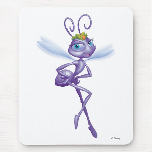 Disney A Bugs Life Princess Atta flying Mouse Pad