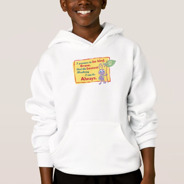 Disney A Bug's Life Princess Dot Motto Hoodie (Front)