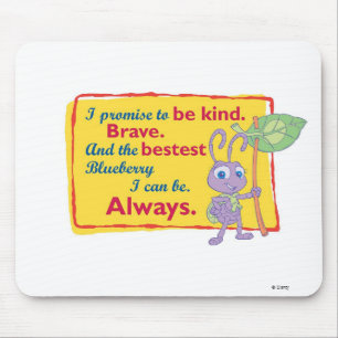 Disney A Bug's Life Princess Dot Motto Mouse Pad