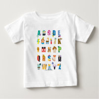 Disney Alphabet Mania Baby T-Shirt