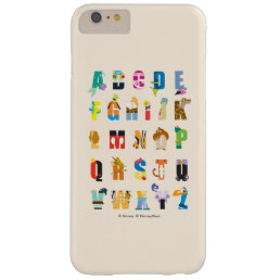 Disney Alphabet Mania Barely There iPhone 6 Plus Case