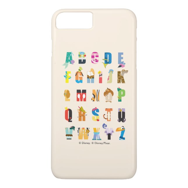Disney Alphabet Mania Case-Mate iPhone Case (Back)