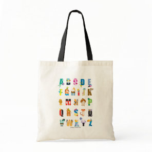 Disney Alphabet Mania Tote Bag
