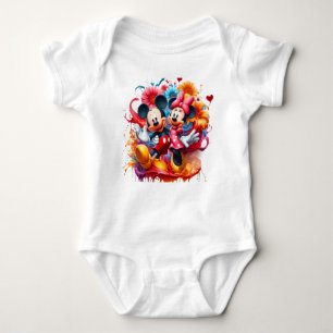 disney baby bodysuits mickey mouse fun cartoon