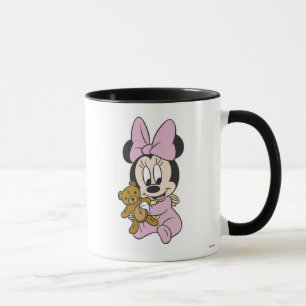 Disney Baby Minnie Mouse With Teddy Bear Mug