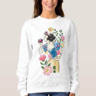 Disney Beautiful Snow White Floral Graphic Sweatshirt