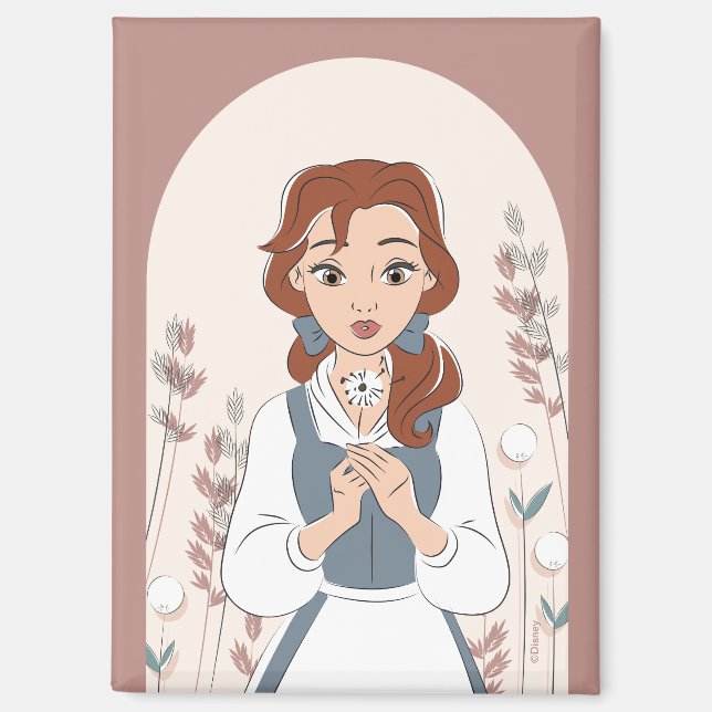 Disney | Belle in the Garden Magnet (Front)