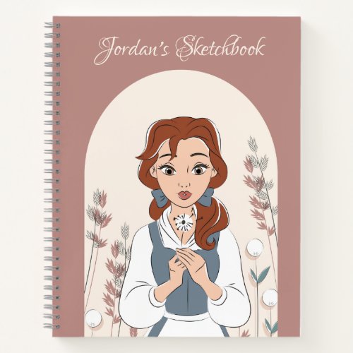 Disney  Belle in the Garden Sketch Notebook