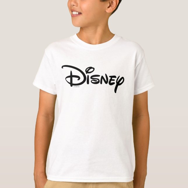 Disney Black Logo T-Shirt (Front)