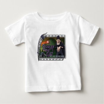 Disney Bowler Hat Guy In Scary Frame Baby T-shirt by OtherDisneyBrands at Zazzle