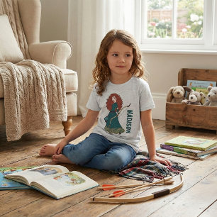 Disney Brave Princess Merida Personalized Tri-Blend Shirt