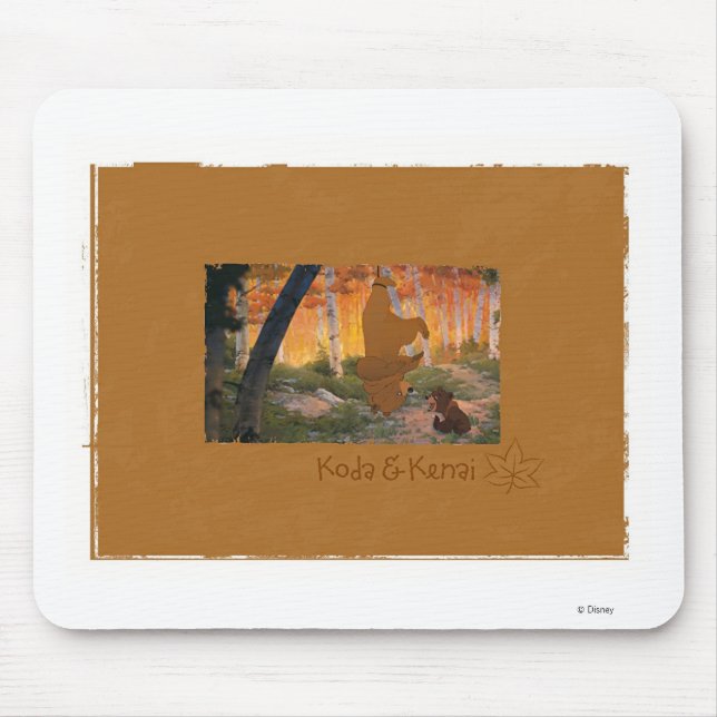 Disney Brother Bear Kenai and Koda Mouse Pad (Front)
