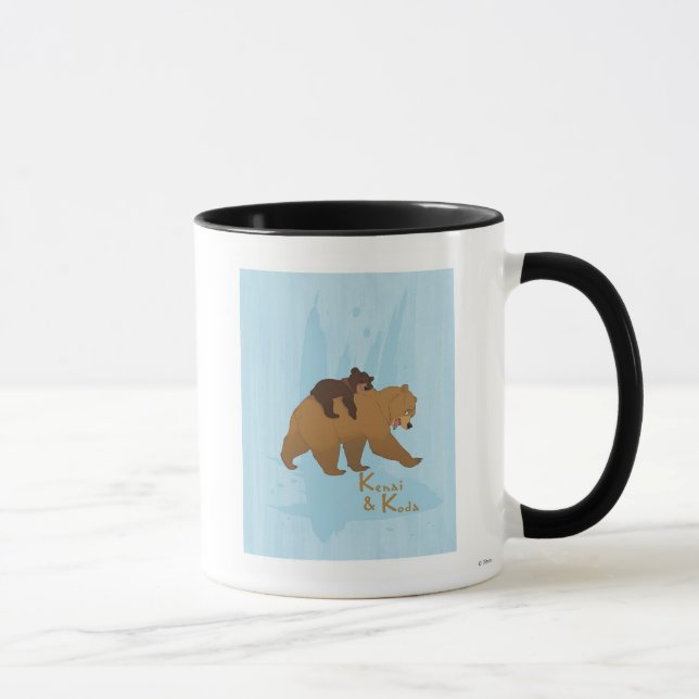 Disney Brother Bear Kenai and Koda Walking Mug (Right)
