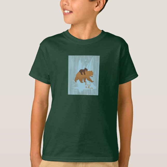 Disney Brother Bear Kenai and Koda Walking T-Shirt (Front)