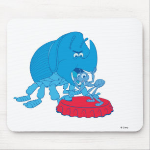 Disney Bug's Life Flik and Dim Mouse Pad