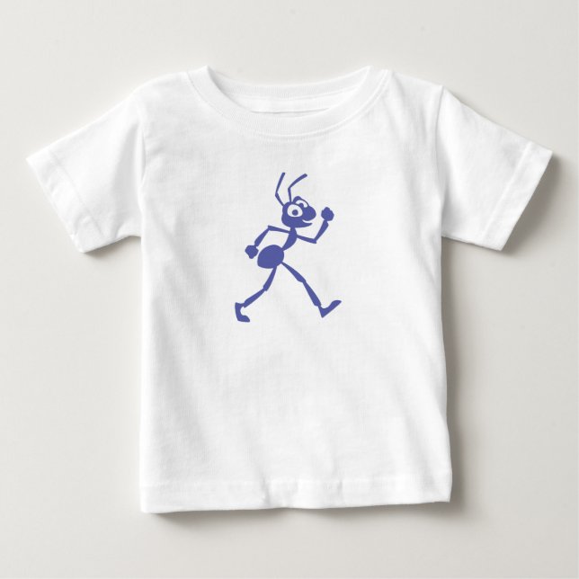 Disney Bug's Life Flik running Baby T-Shirt (Front)