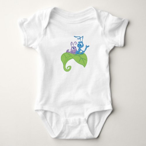 Disney Bugs Life Princess Dot and Flik Baby Bodysuit